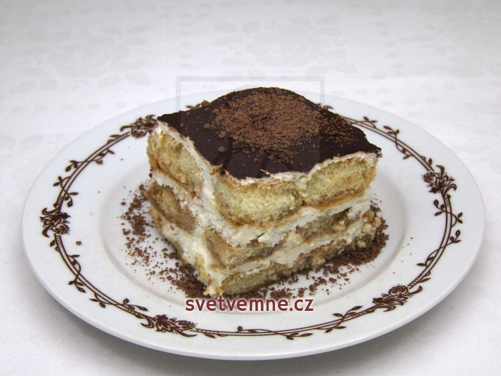 a tiramisu smetany recept bezkofeinové tvaroh tiramisu a plné Bezalkoholové tvarohu, medu,