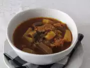 Hlívový guláš s bramborami