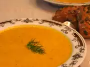Dýňová polévka se smetanou 