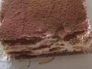 Nepečený mandarinkový dezert