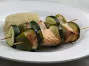 Jemné lososové špízy 