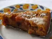 Karamelovo-nektarinkový obrácený koláč
