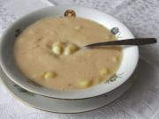 Mléčná bramborová polévka pro děti