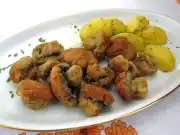 Smažené žampiony