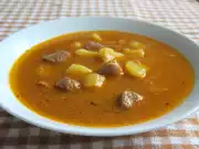 Vepřová polévka