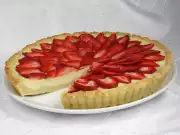 Jahodový zákusek s mascarpone