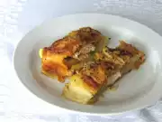 Plněná dýně v listovém těstě