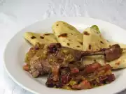 Pečená kachna na medu s hroznovou omáčkou
