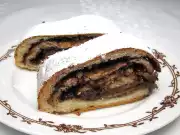 Kakaovo-ořechový závin