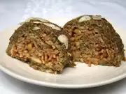 Raw jablečná roláda