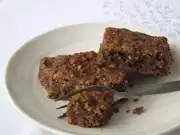 Cizrnové čoko-oříškové brownies