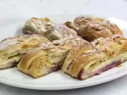Pudinkový závin