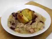 Zelno-fazolová polévka Šutolica (Šutelica)