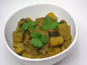 Bramborovo-lilková masala