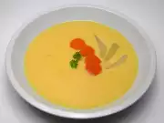 Kedlubnovo-mrkvová polévka pro děti