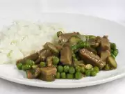 Seitan s hráškem
