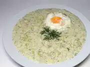 Smetanový bramborovo-dýňový prívarok
