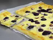 Koláč s borůvkami a mascarpone