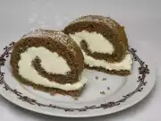 Perníková roláda se šlehačkou