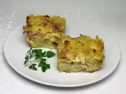 Šunkové fleky s cibulkou