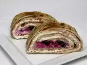 Palačinková roláda s tvarohem