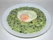Prívarok z medvědího česneku s bramborami