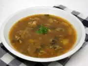 Hlívová polévka s česnekem