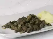 Kuřecí játra s houbami