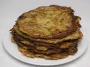Bramborárky s bavorskou sekanou
