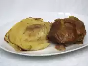 Pečené přílohové zelí